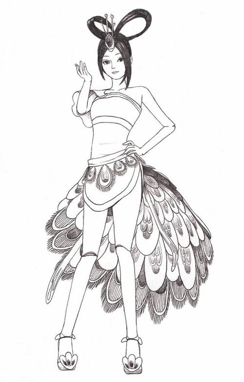 零基础绘画教程 | 蓝孔雀