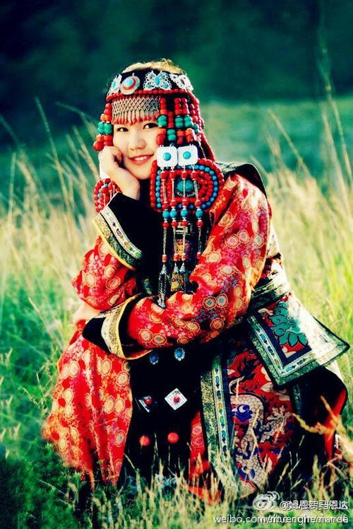 美丽的蒙古族姑娘