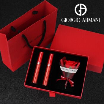 新年礼物送女生armani阿玛尼口红礼盒套装405哑光唇釉415 214生日礼物