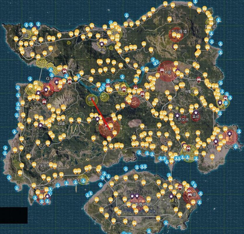 作为一枚高级路痴,玩绝地求生看不懂地图咋办?