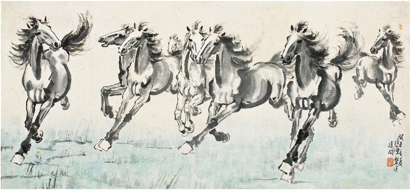 徐悲鸿的画 最高的成交价是多少