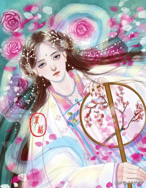 唯美的古风美人图看一眼就想收藏的古风手绘古风迷的最爱