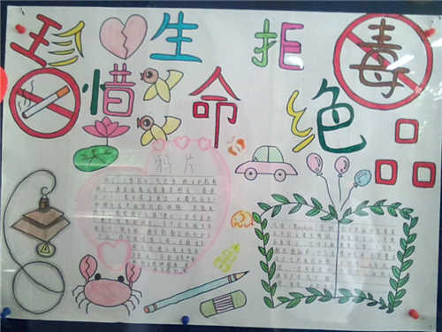 一等奖禁烟禁毒手抄报 一等奖手抄报