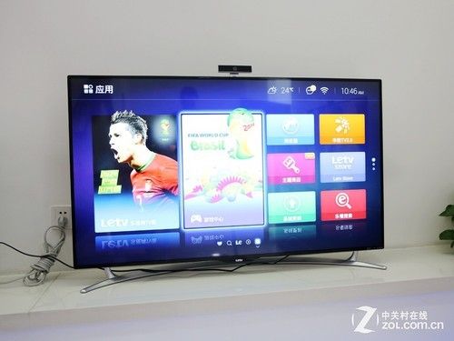 液晶电视 正文 首先我们来看看乐视tv s50 air的外观设计部分.