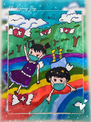 丰富的社团活动—儿童画社团