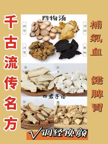 活血养颜四物汤&补脾益肺四君子汤_四物汤_月经_养颜