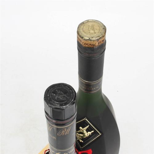 39.80年代人头马club 角马40度700ml*2瓶老洋酒收藏