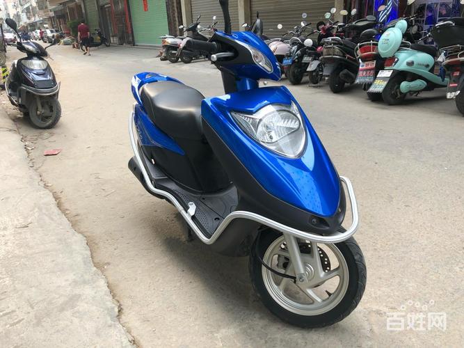 17dio蓝色 摩托车泰刀