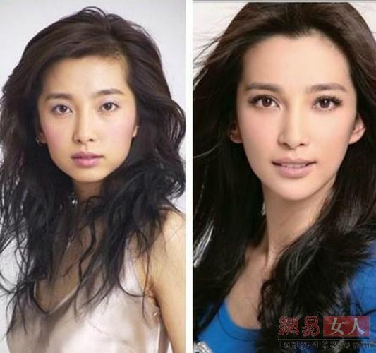 很多女明星出道前脸型都不是特别完美,是地地道道的"灰姑娘".