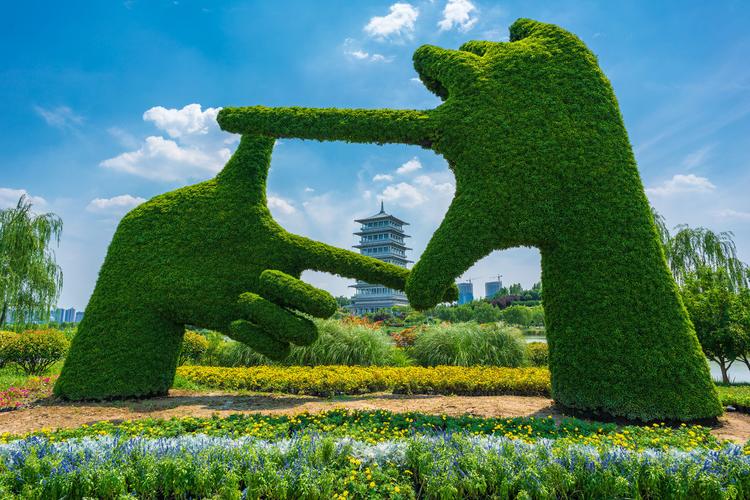 西安世博园风光