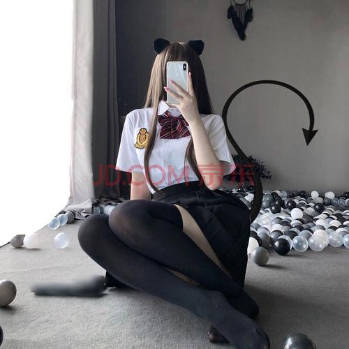 套装 粉粉学妹jk水手制服 情趣制服角色扮演 激情诱惑女仆装尤果制服