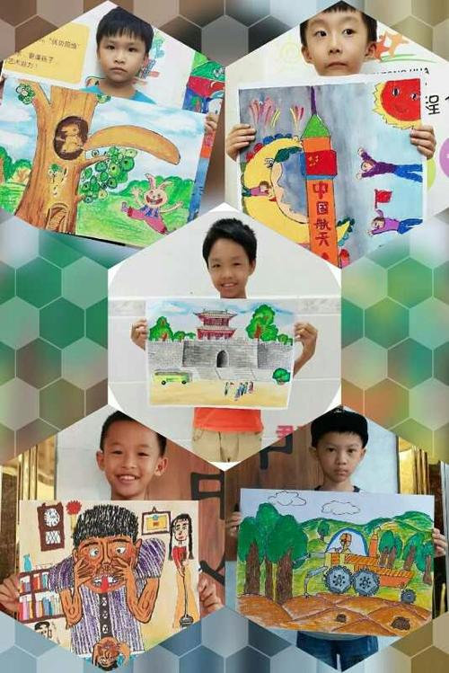 绘画带给孩子的自信,我的作品我骄傲