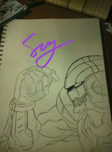 机动奥特曼同人海报(手绘)