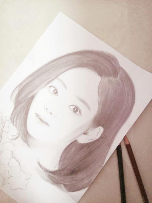 手绘——谭松韵