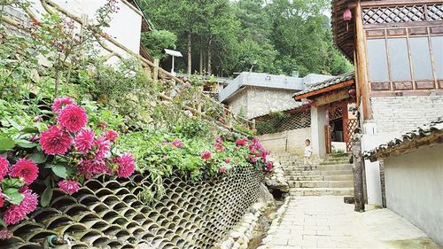 贾沙乡白石岩村新颜
