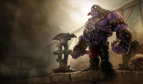 lol英雄联盟第一百一十四期祖安狂人(蒙多)4k原画壁纸