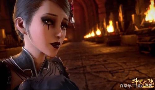 斗罗大陆动漫,杀戮之都绝美地狱使者出现,冷艳的美女