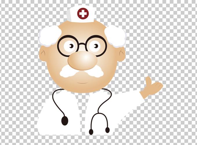 可爱老医生图片素材_ai模板下载(1.60mb)_动漫人物