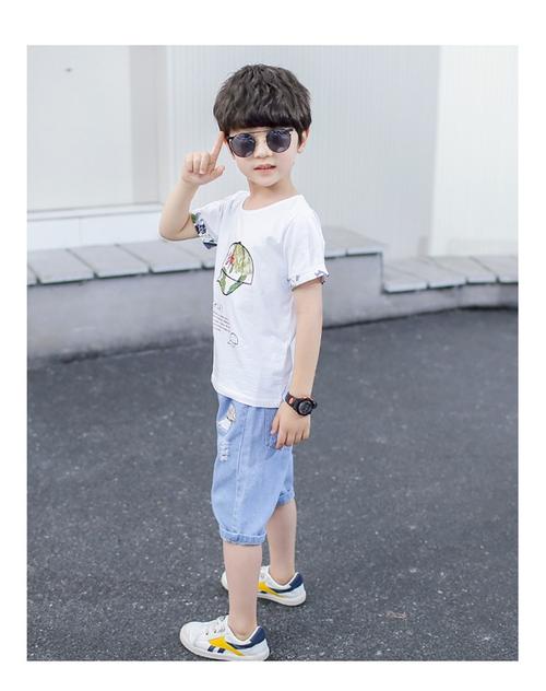 童装男童套装夏装儿童套装男宝宝夏季衣服运动幼童中小童夏款新品1-14