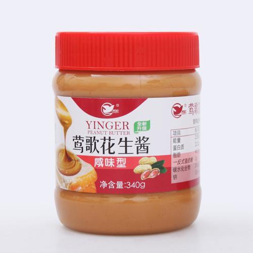 莺歌咸味花生酱340g