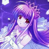 [图]紫色背影头像女生唯美图片大全