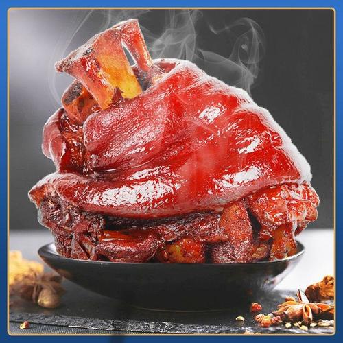 整只酱香大肘子猪蹄猪肘子蹄髈猪肉熟食五香卤味零食即食下酒菜(整子