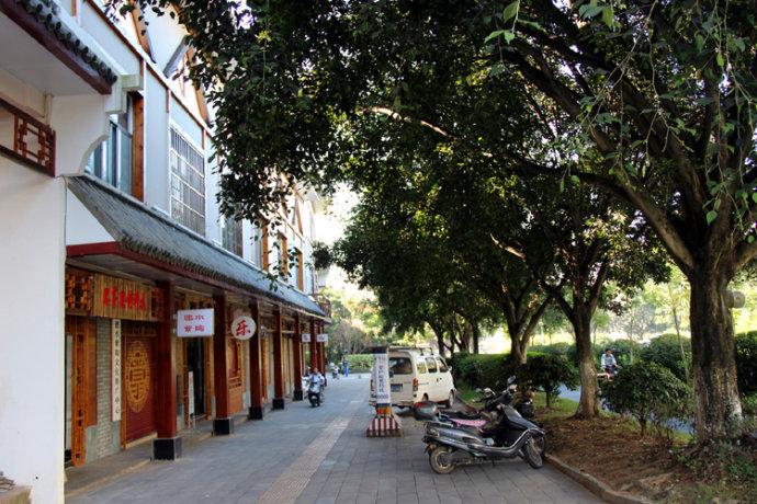 2013云南之旅——普洱(14)宁静街景 我和爱人经常会在普洱一些街道上