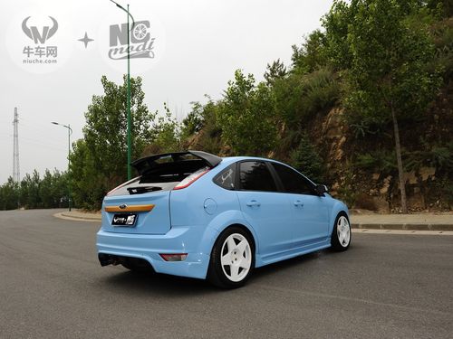素改时尚 sky blue老款福克斯改装案例