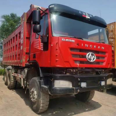 急售金刚二手自卸车后八轮380马力58货箱