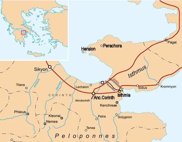 科林斯地峡长城