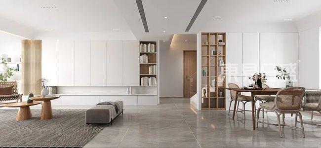 当极简遇上新中式美出新高度的300㎡别墅装修