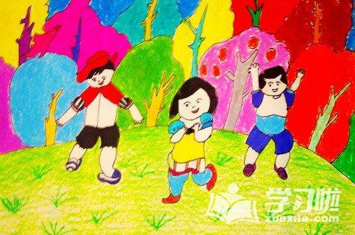 小孩子画画比赛图片作品