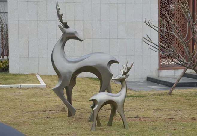 铜鹿-铭海雕塑-铜鹿供应