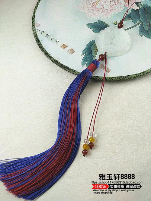 热销古装配饰 腰饰 流苏_汉服古装配饰古风古代腰佩白玉玉佩流苏禁步