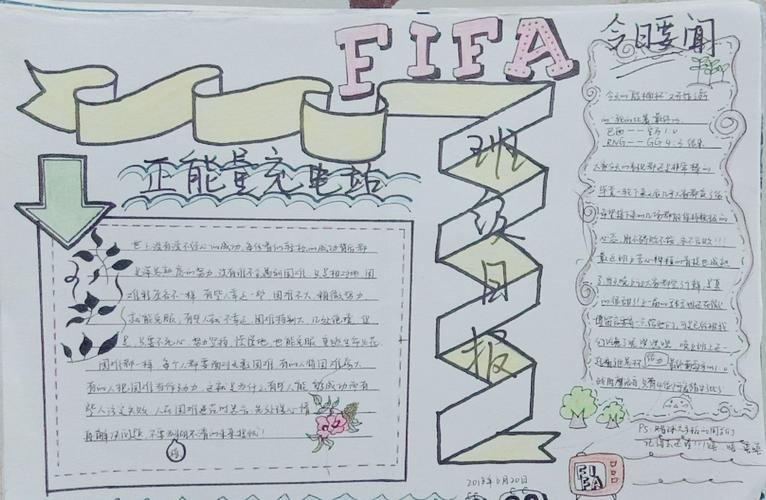 22班独特文化——班级日报