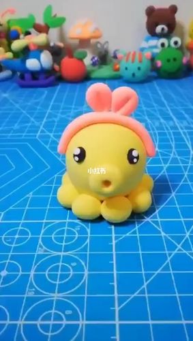 彩泥小章鱼_幼儿园_粘土_幼教_幼儿园手工_兴趣爱好