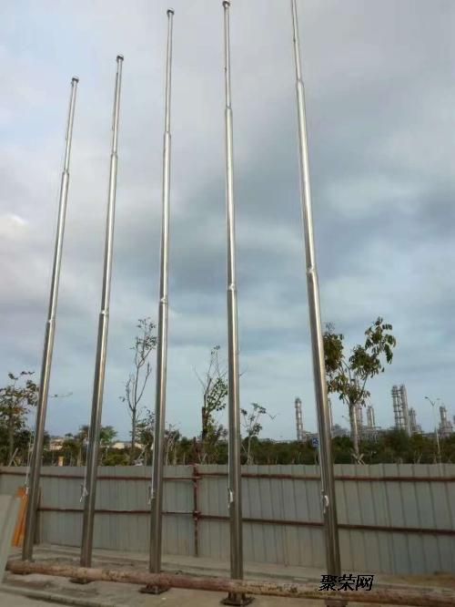 中山不锈钢旗杆厂家 中山做不锈钢锥形旗杆