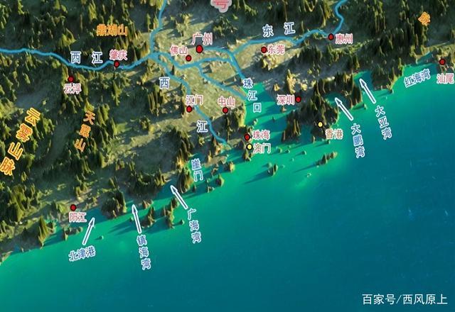 "珠江三角洲"地形优势