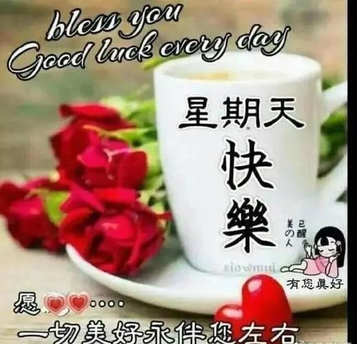 早上好漂亮的周末早安美图,祝大家星期天快乐!