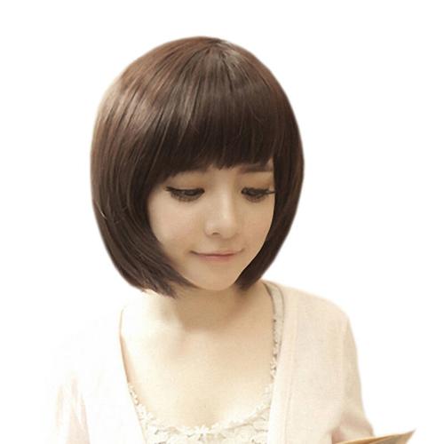 最新短发发型图片女直发发型