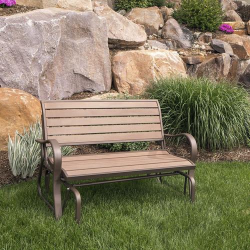 花园长凳 / 现代风格 / 木质 / 粉末涂层钢