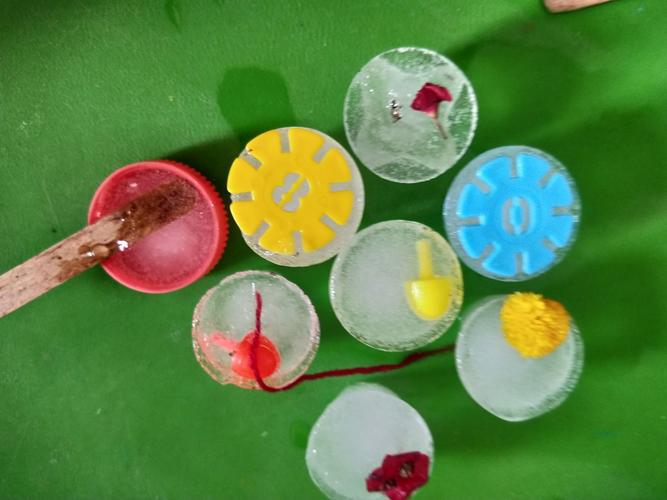 花根山幼儿园小班科学《好玩的冰》