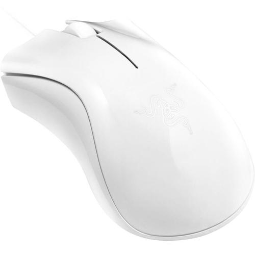 雷蛇(razer)炼狱蝰蛇电脑游戏鼠标白色版1800dpi电竞鼠标笔记本雷蛇有