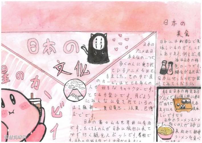 日本文化手抄报优秀作品