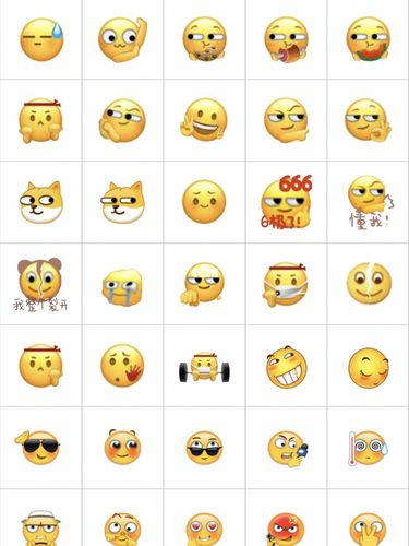 无偿分享 小黄脸表情包【全部】_表情包_表情包分享_素材_表情包