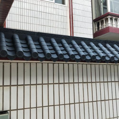 围墙琉璃瓦工程围蔽围墙瓦-盛世虹鑫
