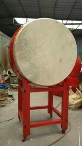 畅销定制苗鼓大鼓龙鼓堂鼓80公分24寸牛皮大鼓1米鼓湘西苗鼓民族