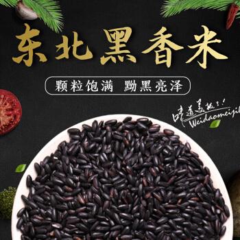 东北黑米5斤黑米新货黑龙江农家自产五常黑香米五谷杂粮黑米粥