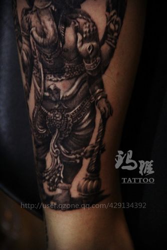沈阳玛雅纹身-象神纹身