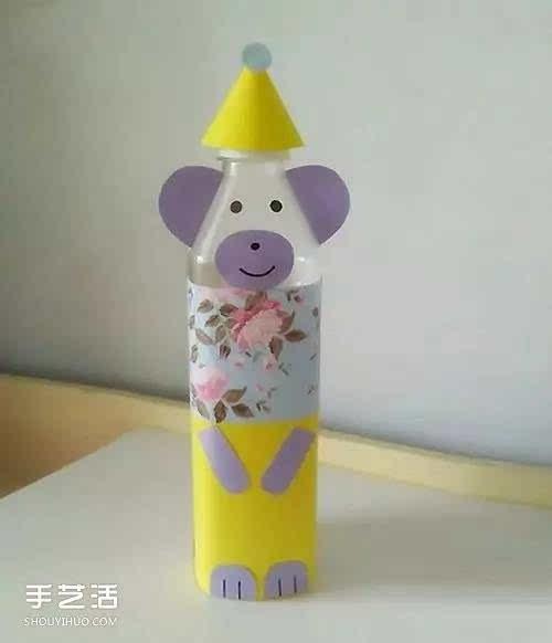 矿泉水瓶做小熊的方法